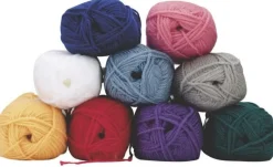 Acrylgarn Röd, 50g