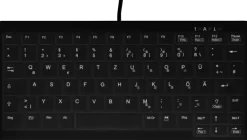Active Key ClassicClean Med KB Rem Cov Backlit Mini W Black