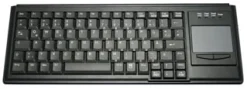 Active Key Industrial Keyboard Touchpad Compact W Black