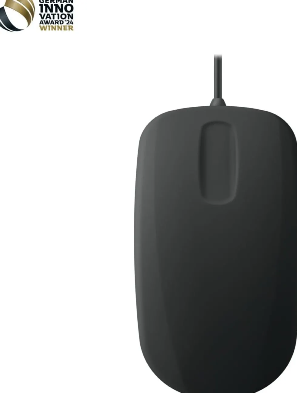 Active Key QuickClean Medical Mouse IP68 Scroll W Black