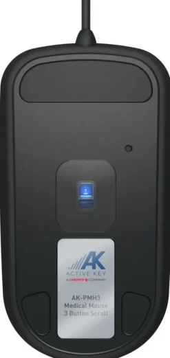 Active Key QuickClean Medical Mouse IP68 5-Button W Black
