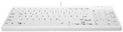 Active Key QuickClean Medical Keyboard IP68 Compact W White
