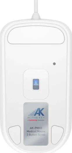 Active Key QuickClean Medical Mouse IP68 5-Button W White