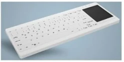 Active Key QuickClean Med KB IP68 Touchpad Mini W White
