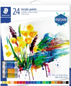 Akrylfärg 24 St. Ass 12 Ml