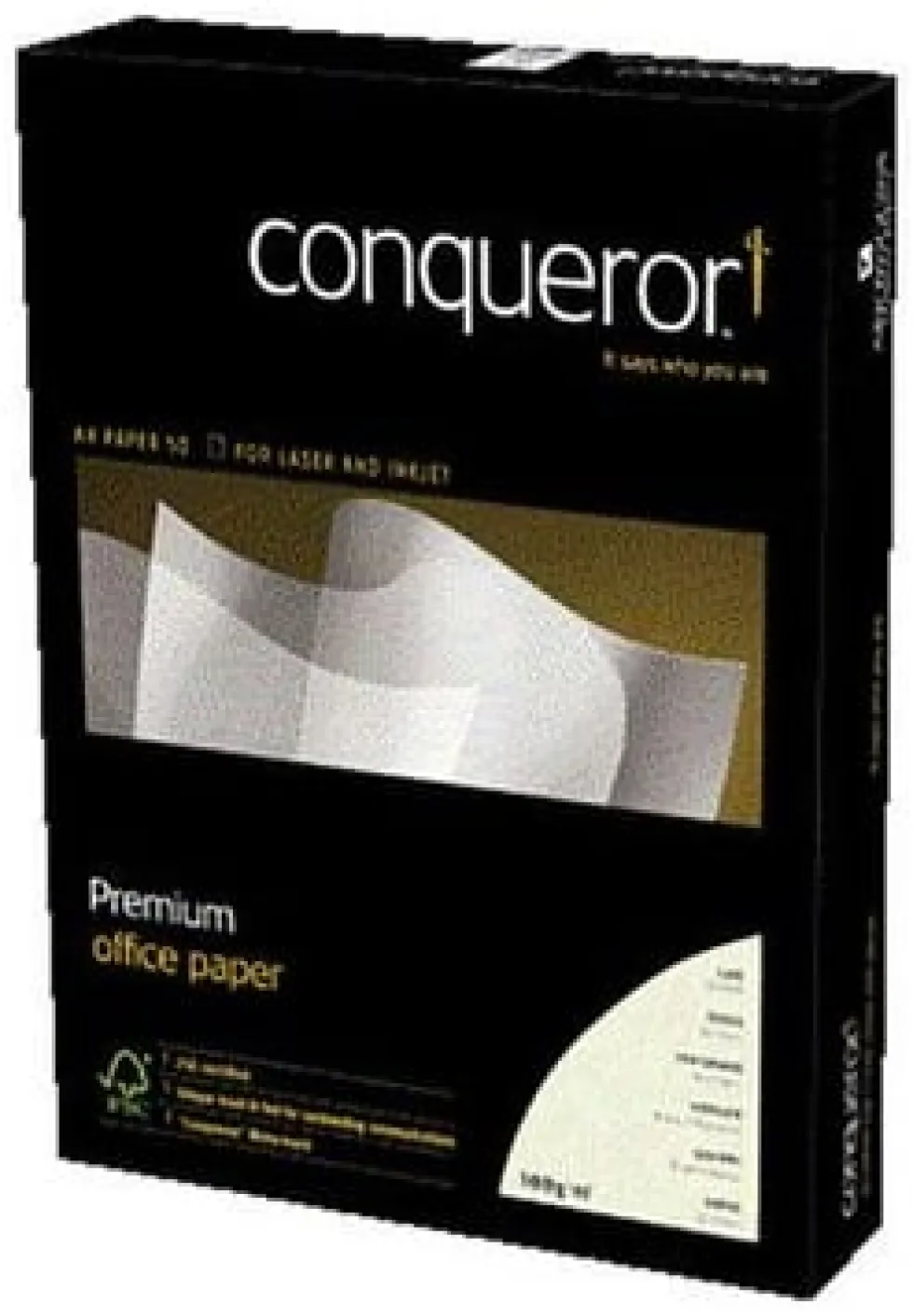Arkivpapper CONQUEROR BW A4 100g 500/fp