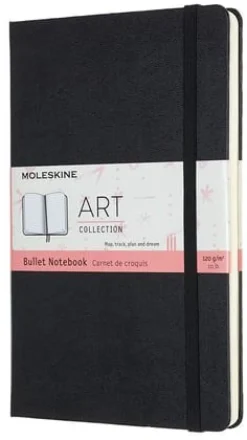 Art Bullet Note Svart Large