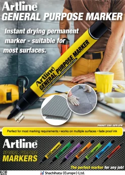 Artline general purpose marker svart
