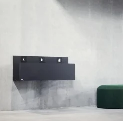 Avfallshantering BICA 3x20L grå