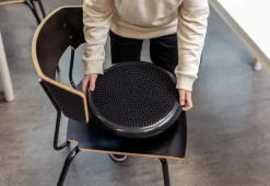 Balanskudde 33cm svart diam