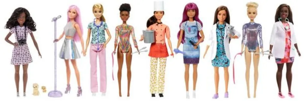 Barbie olika yrken