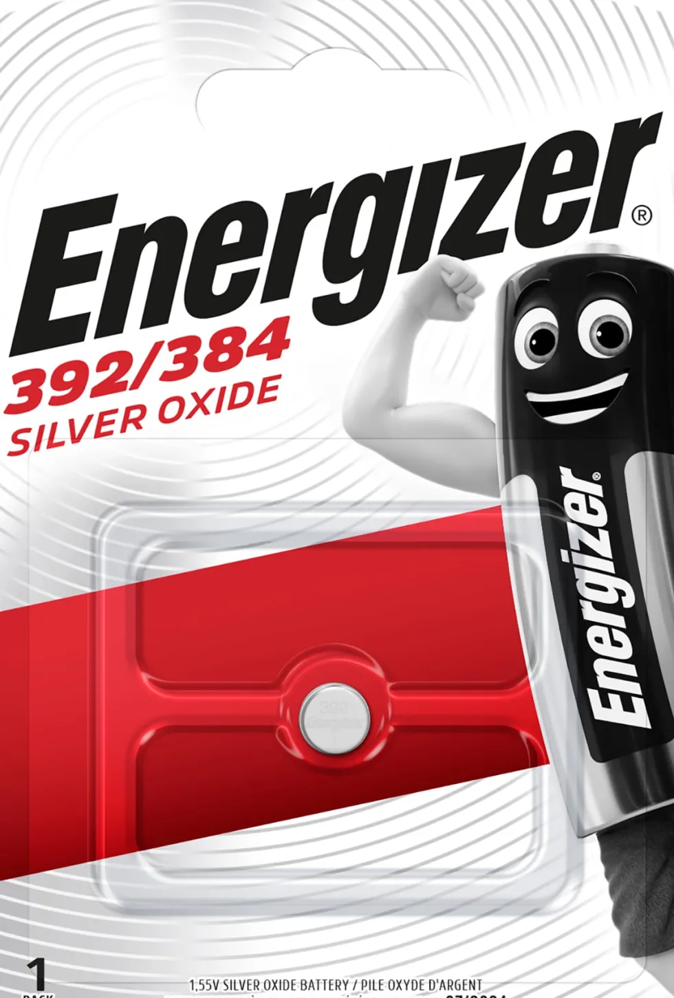 Batteri Energizer Cell Silveroxid 392/384