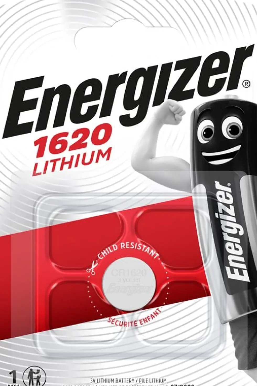 Batteri Energizer Lithium CR1620