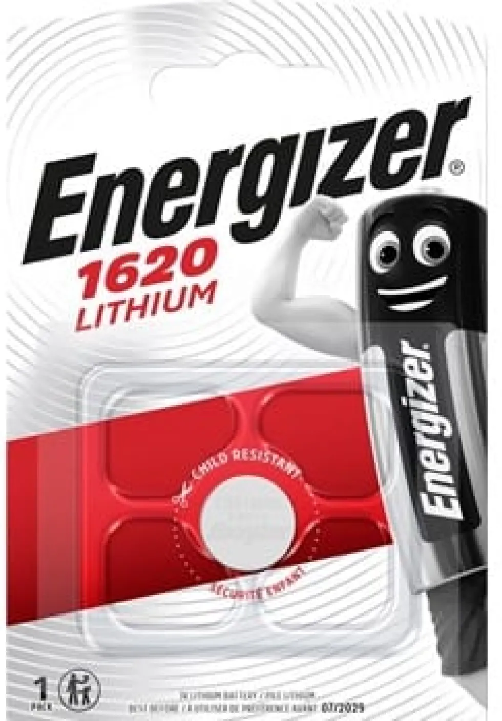 Batteri Energizer Lithium CR1620