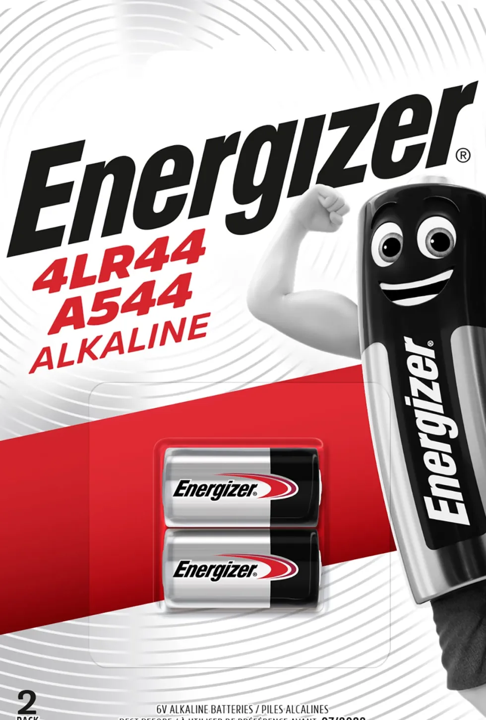 Batteri ENERGIZER 4LR44/A544 2/fp