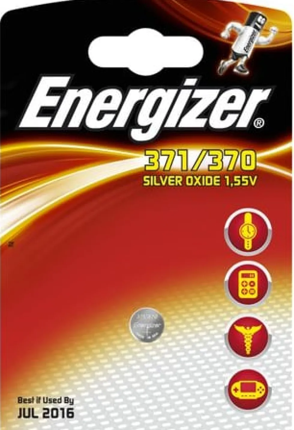 Batteri ENERGIZER Silveroxid 371/370