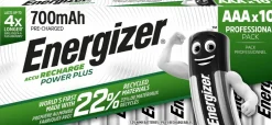Batteri Laddbar ENERGIZER P-P AAA 10/fp