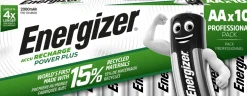 Batteri Laddbar ENERGIZER P-P AA 10/fp