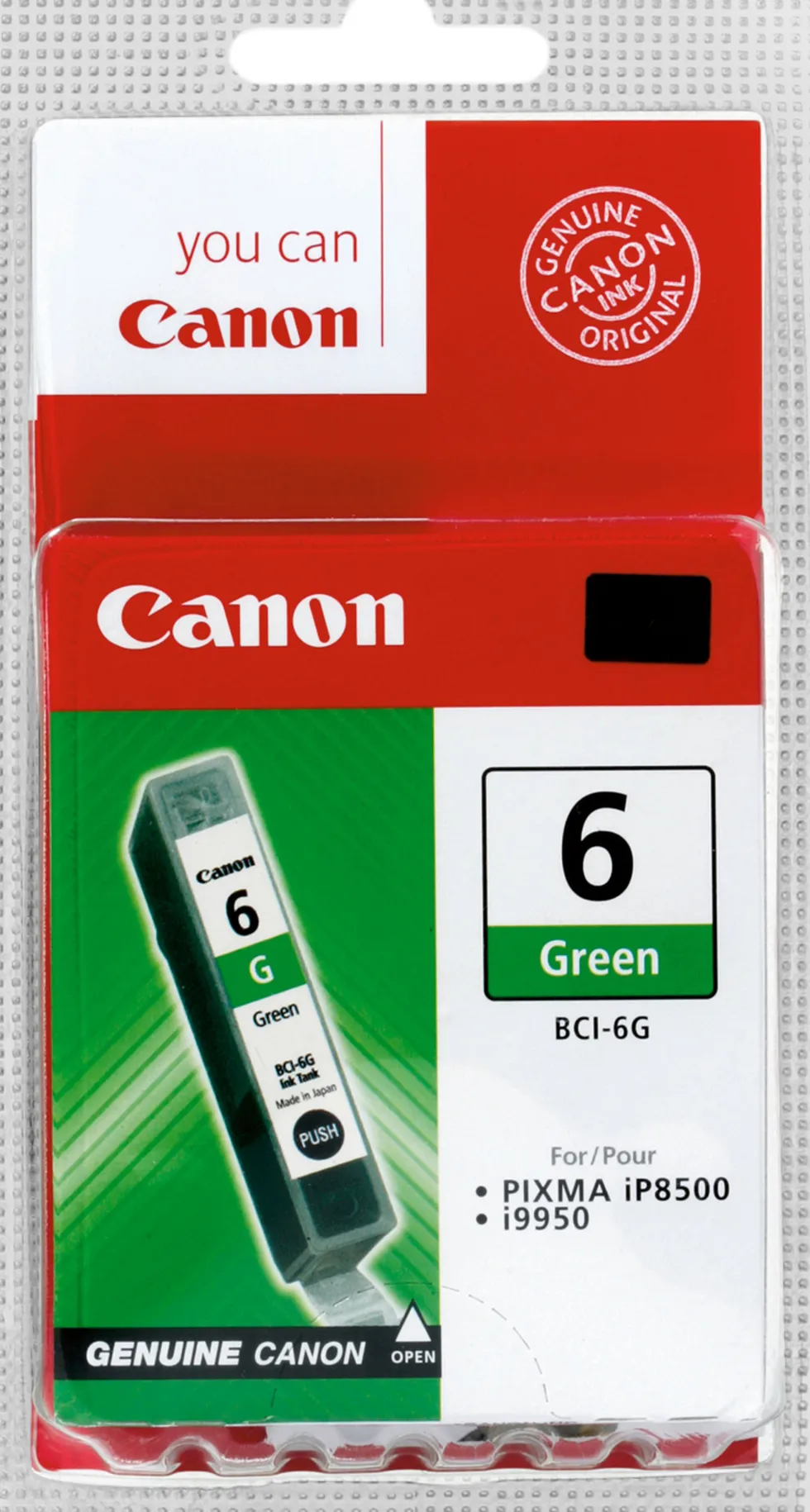 BCI-6G green ink cartridge