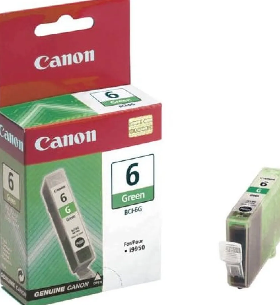 BCI-6G green ink cartridge