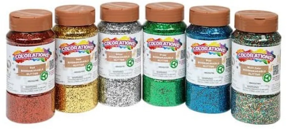 Bioglitter 113gr röd