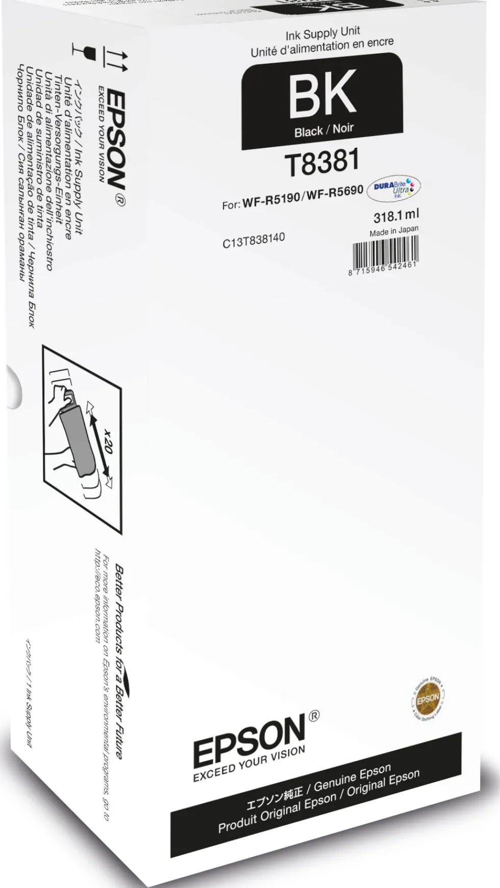 Black XL Ink Supply Unit
