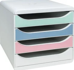 Blankettbox Bigbox Autentik 4låd. pastel