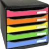 Blankettbox BIGBOX PLUS 5 lådor regnbåge