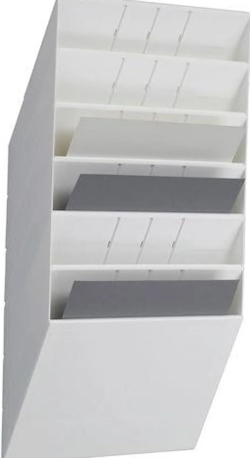 Blankettfack Durable Flexiboxx Transparent, A4S, 6 fack