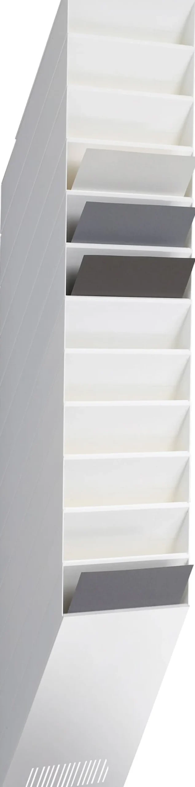 Blankettfack Durable Flexiboxx Vit, A4S, 12 fack