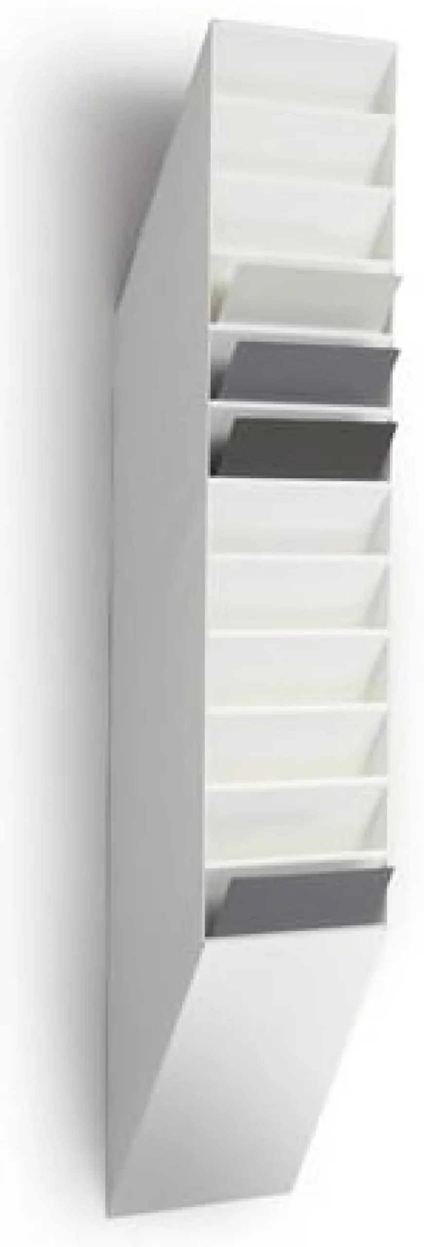 Blankettfack Durable Flexiboxx Vit, A4S, 12 fack