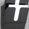 Blankettfack FlexiPlus A4S 2 fack svart