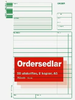 Blankett order A5 3X50