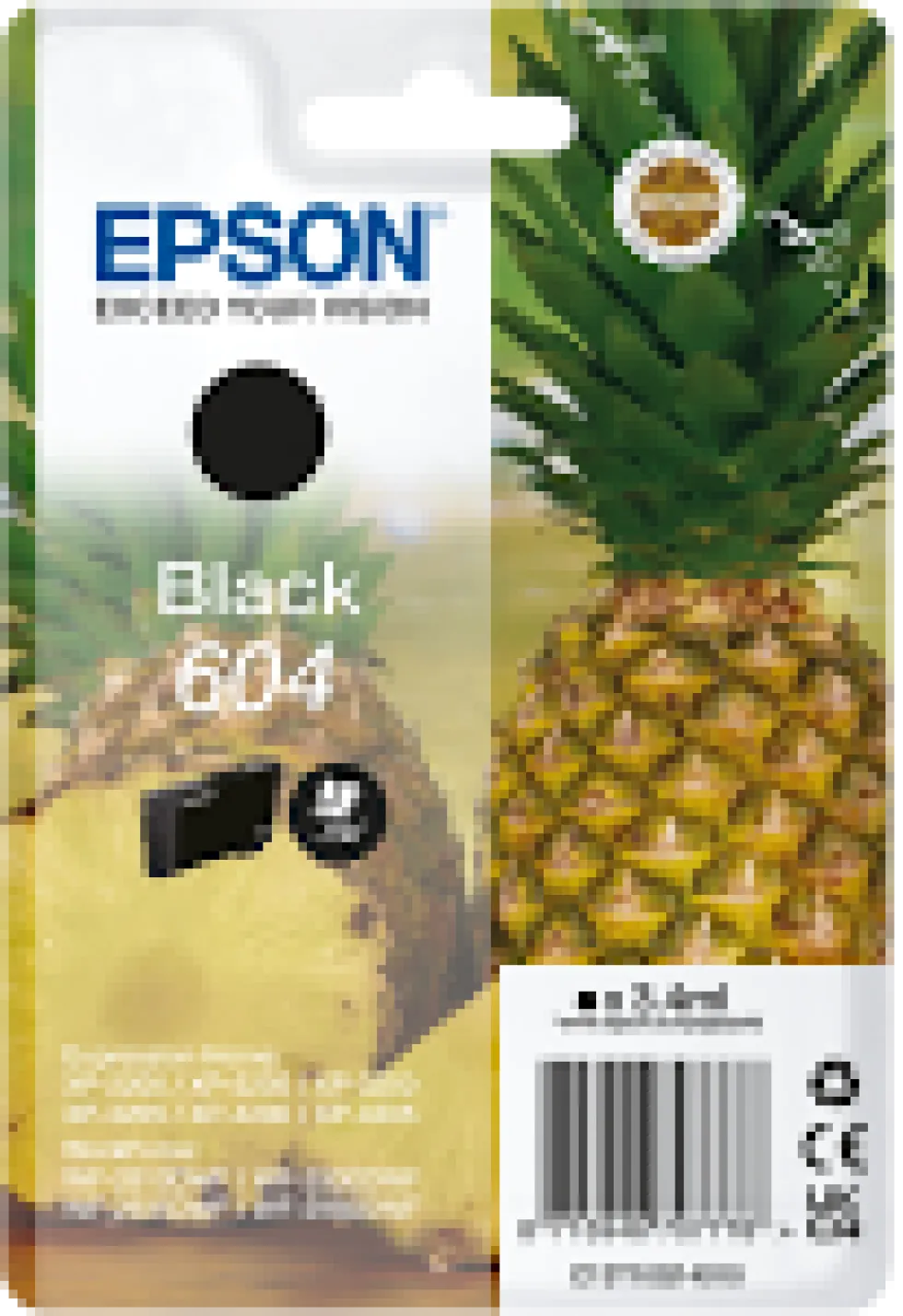 Bläck Epson T604 svart 3,4ml