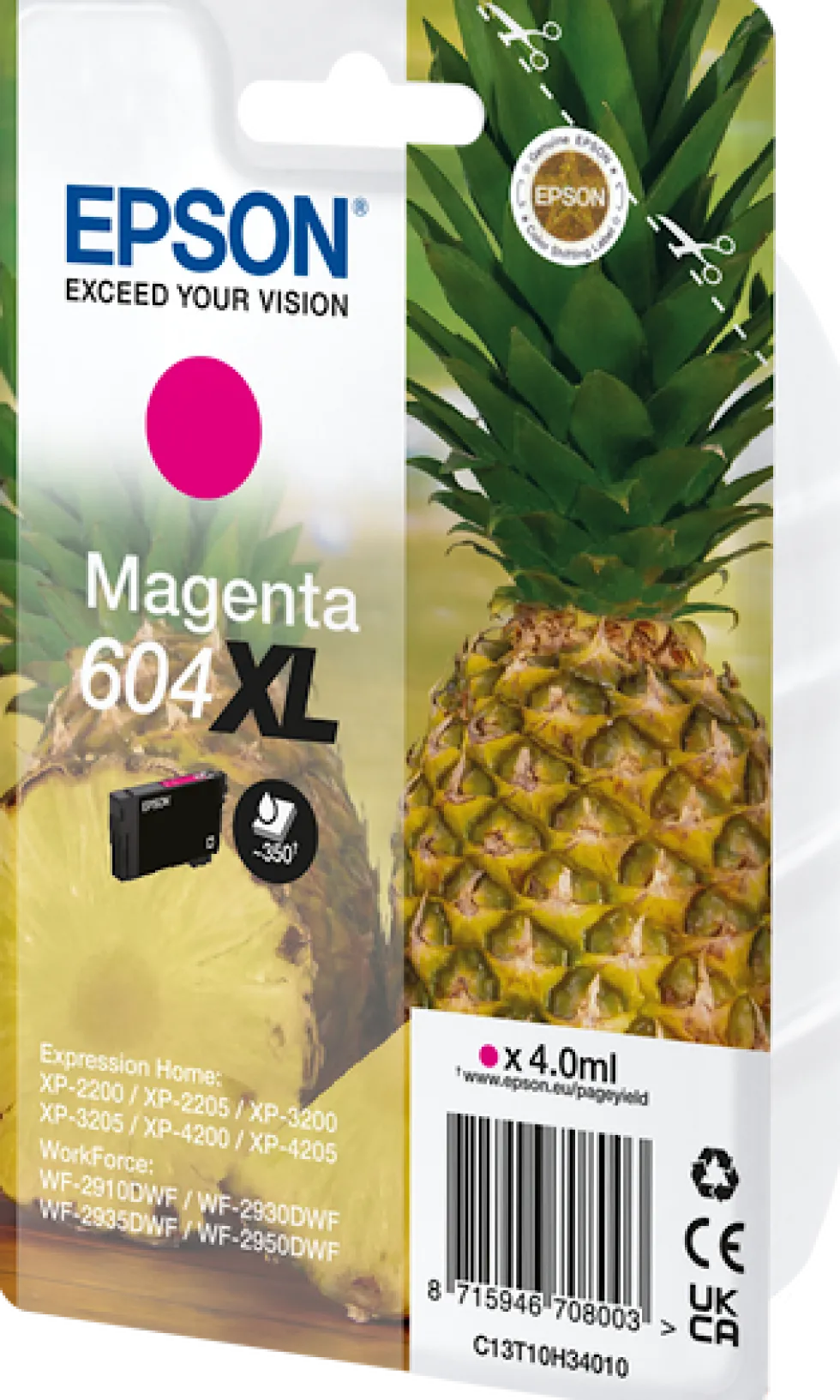 Bläck Epson 604XL mag. 4,0ml