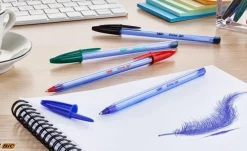 Bläckkulpenna BIC Cristal Soft Bold Svart, 1.2mm, 50/fp