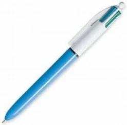 Bläckkulpenna BIC Icon Medium 4-färg, 12st