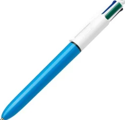 Bläckkulpenna BIC Icon Medium 4-färg, 12st