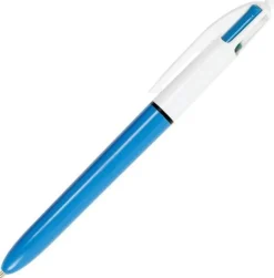 Bläckkulpenna BIC Icon Medium 4-färg, 12st