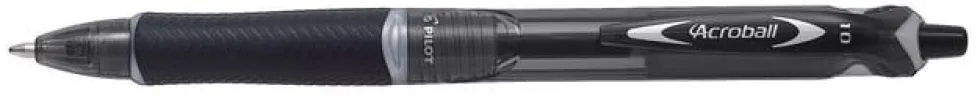 Bläckkulpenna PILOT Acroball BG M Svart, 10st