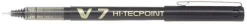 Bläckkulpenna PILOT Hi-Tec V7 0,7 svart