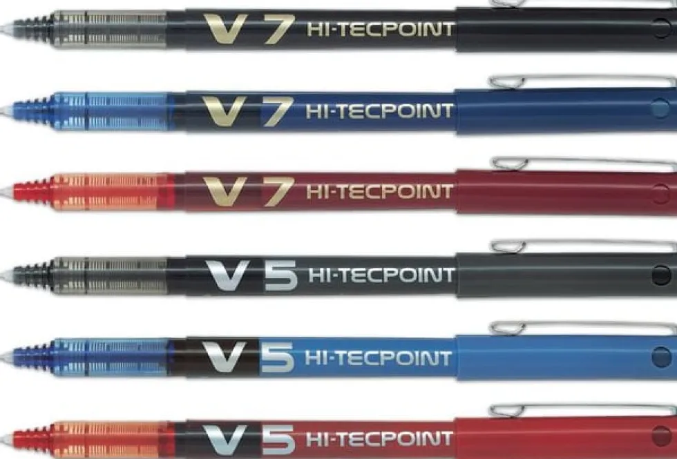 Bläckkulpenna PILOT Hi-Tec V7 0,7 svart
