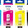 Bläckpatron EPSON 114 EcoTank 2,3K gul