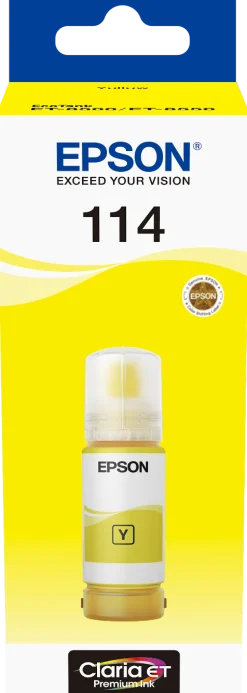Bläckpatron EPSON 114 EcoTank 2,3K gul