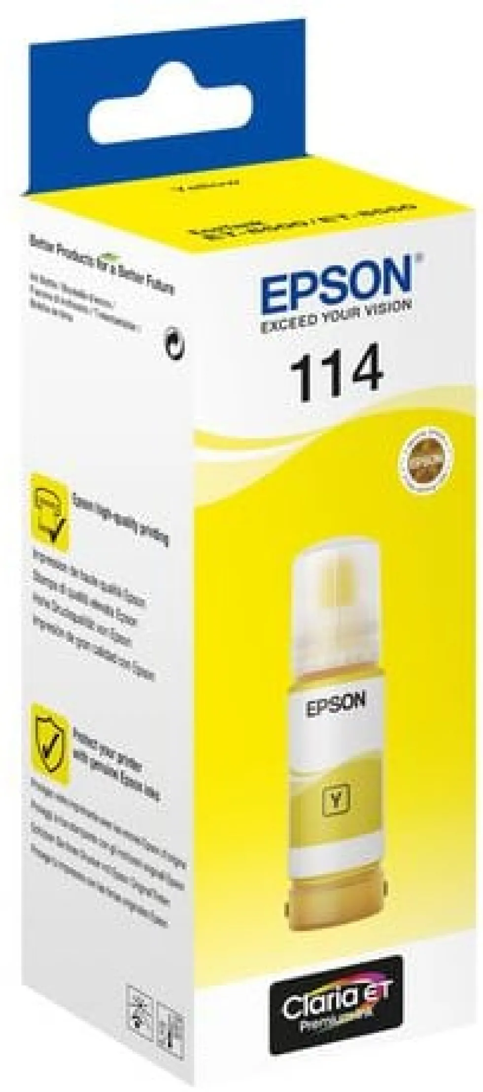 Bläckpatron EPSON 114 EcoTank 2,3K gul