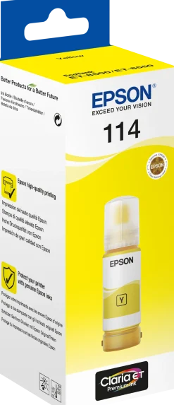 Bläckpatron EPSON 114 EcoTank 2,3K gul