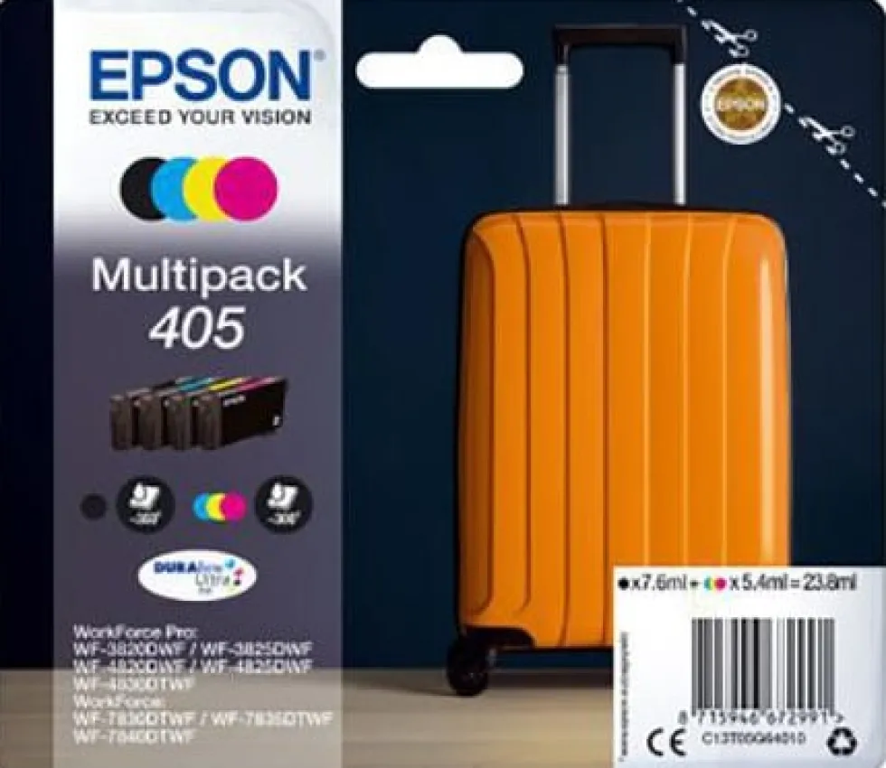 Bläckpatron EPSON T405 CMYK 4/fp