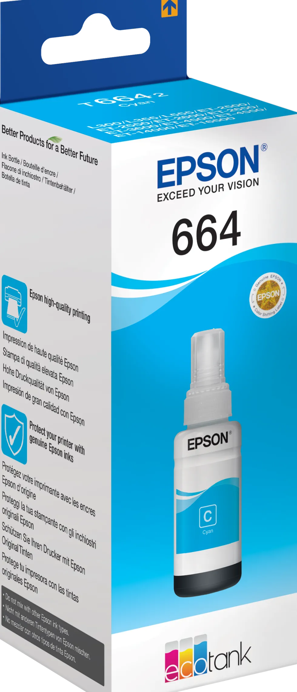 Bläckpatron EPSON T6642 cyan