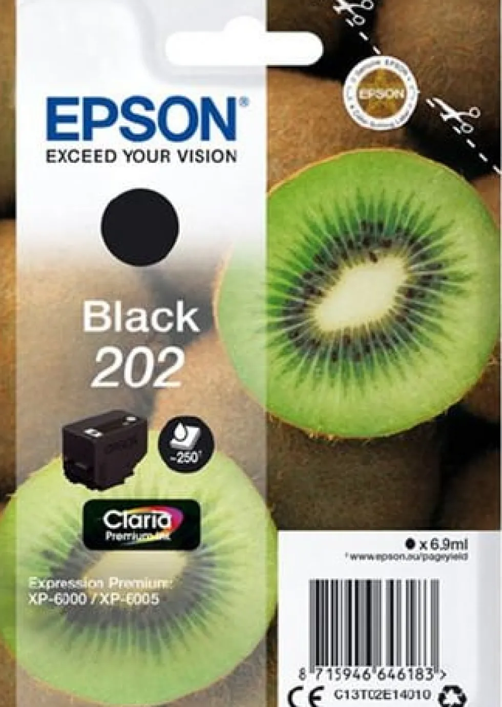 Bläckpatron EPSON T202 Svart