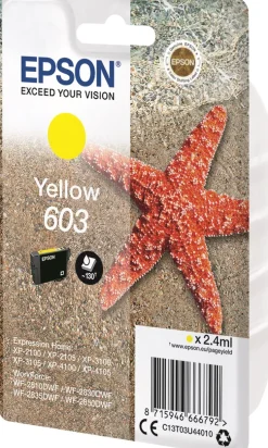 Bläckpatron EPSON T03U 603 gul